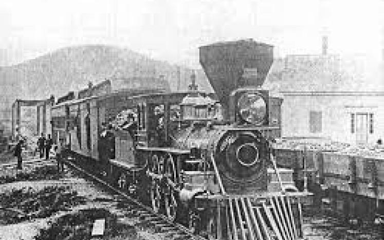 train engine on the Rabbit Run